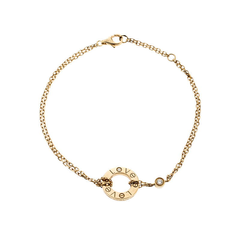 [Clover]LOVE BRACELET 2 DIAMOND
