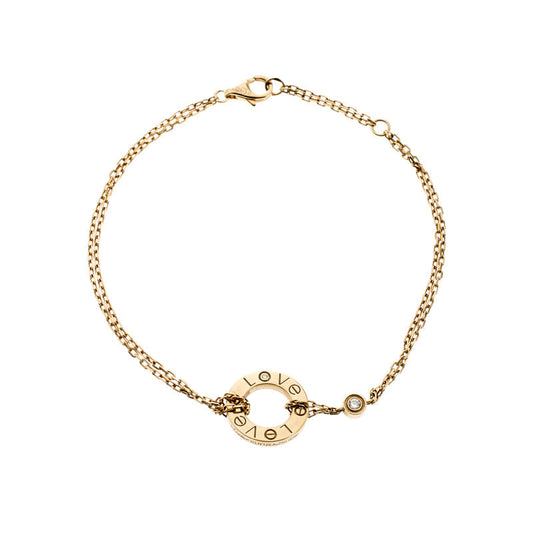 [Clover]LOVE BRACELET 2 DIAMOND