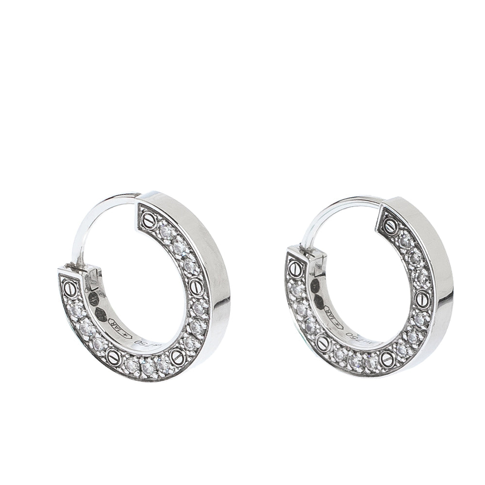 [Clover]LOVE DIAMOND EARRINGS