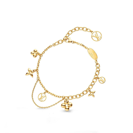[Clover]BLOOMING PINK GOLD MOP BRACELET