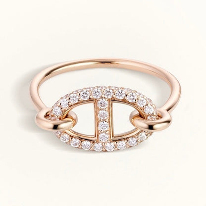 [Clover]RONDE SMALL DIAMOND RING