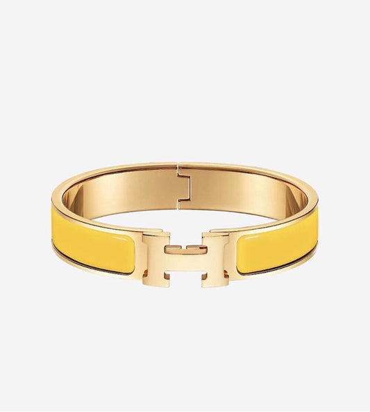 [Clover]H YELLOW BRACELET