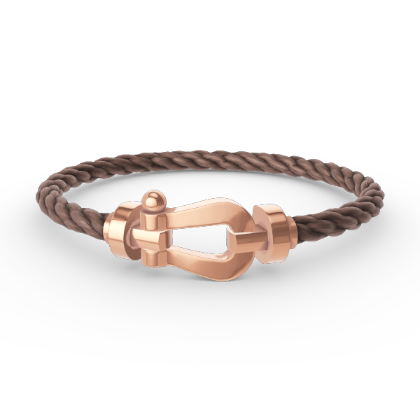 [Clover]FORCE LARGE HORSESHOE NO DIAMOND BRACELET ROSE GOLD