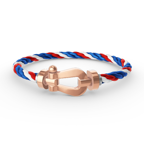 [Clover]FORCE LARGE HORSESHOE NO DIAMOND BRACELET ROSE GOLD