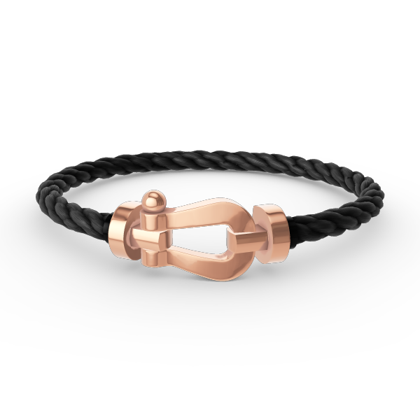 [Clover]FORCE LARGE HORSESHOE NO DIAMOND BRACELET ROSE GOLD