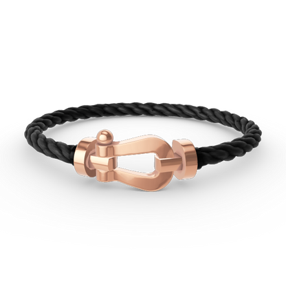 [Clover]FORCE LARGE HORSESHOE NO DIAMOND BRACELET ROSE GOLD