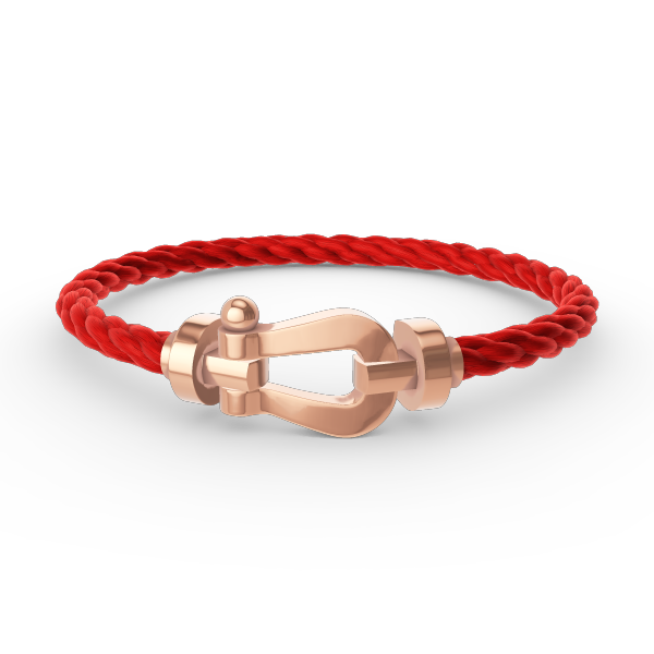 [Clover]FORCE LARGE HORSESHOE NO DIAMOND BRACELET ROSE GOLD