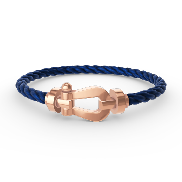 [Clover]FORCE LARGE HORSESHOE NO DIAMOND BRACELET ROSE GOLD