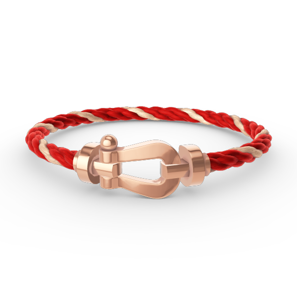 [Clover]FORCE LARGE HORSESHOE NO DIAMOND BRACELET ROSE GOLD