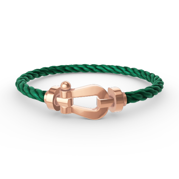 [Clover]FORCE LARGE HORSESHOE NO DIAMOND BRACELET ROSE GOLD