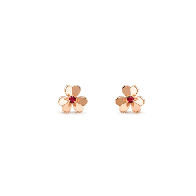 [Clover]FRIVOLE  FLOWER PINK EARRINGS