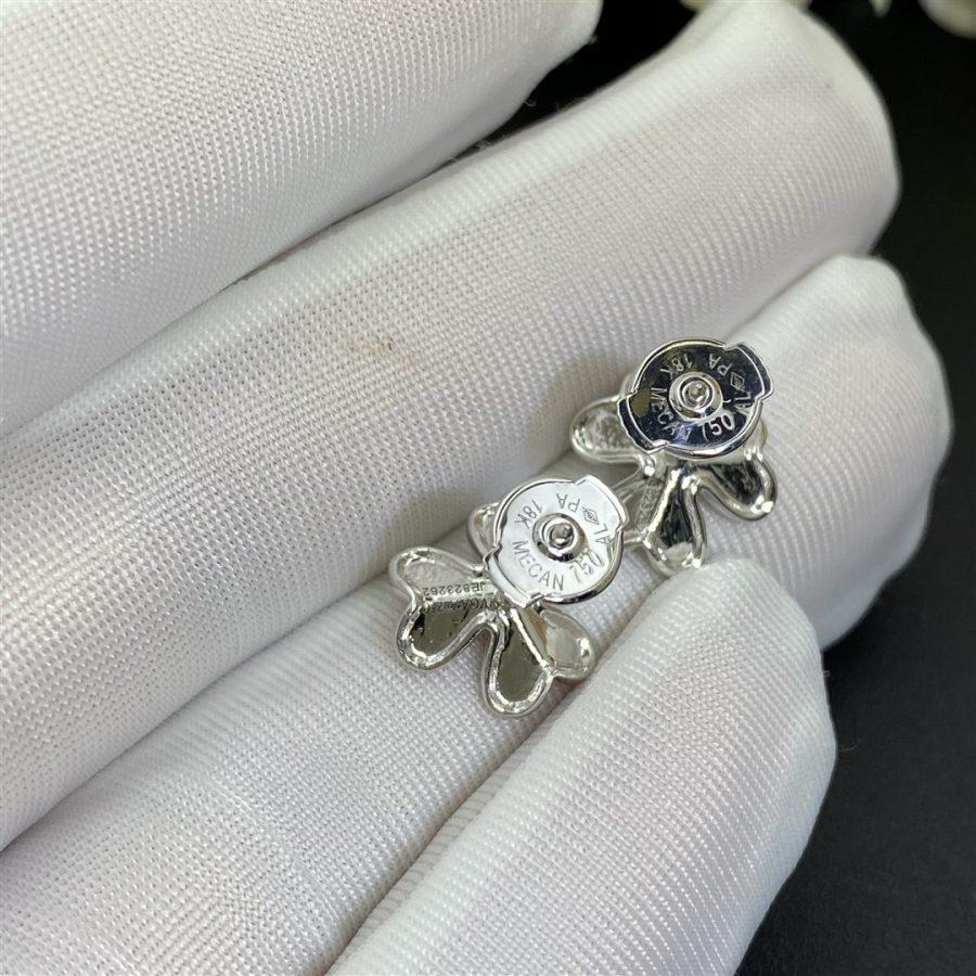 [Clover]FRIVOLE MINI SILVER FLOWER EARRINGS