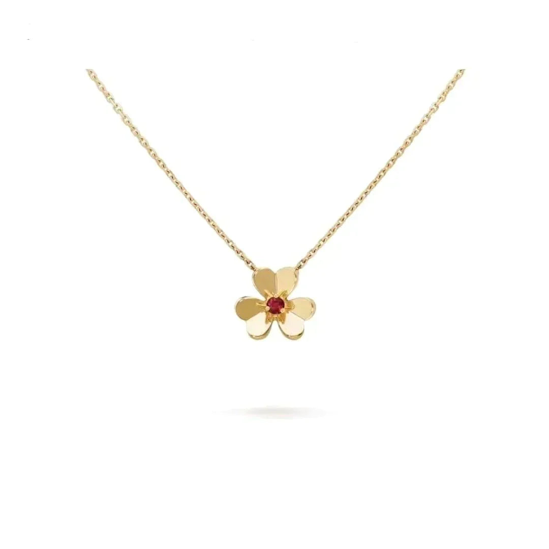 [Clover]FRIVOLE GOLD FLOWER NECKLACE
