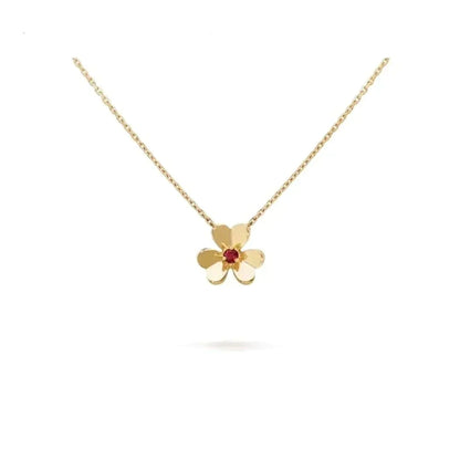 [Clover]FRIVOLE GOLD FLOWER NECKLACE