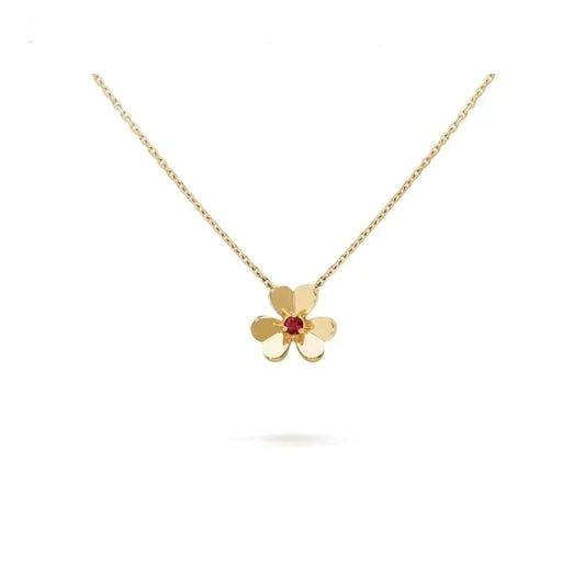 [Clover]FRIVOLE GOLD FLOWER NECKLACE