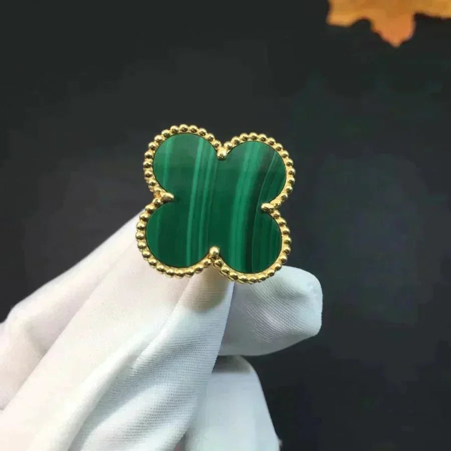 [Clover]CLOVER MALACHITE RING