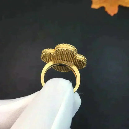 [Clover]CLOVER MALACHITE RING