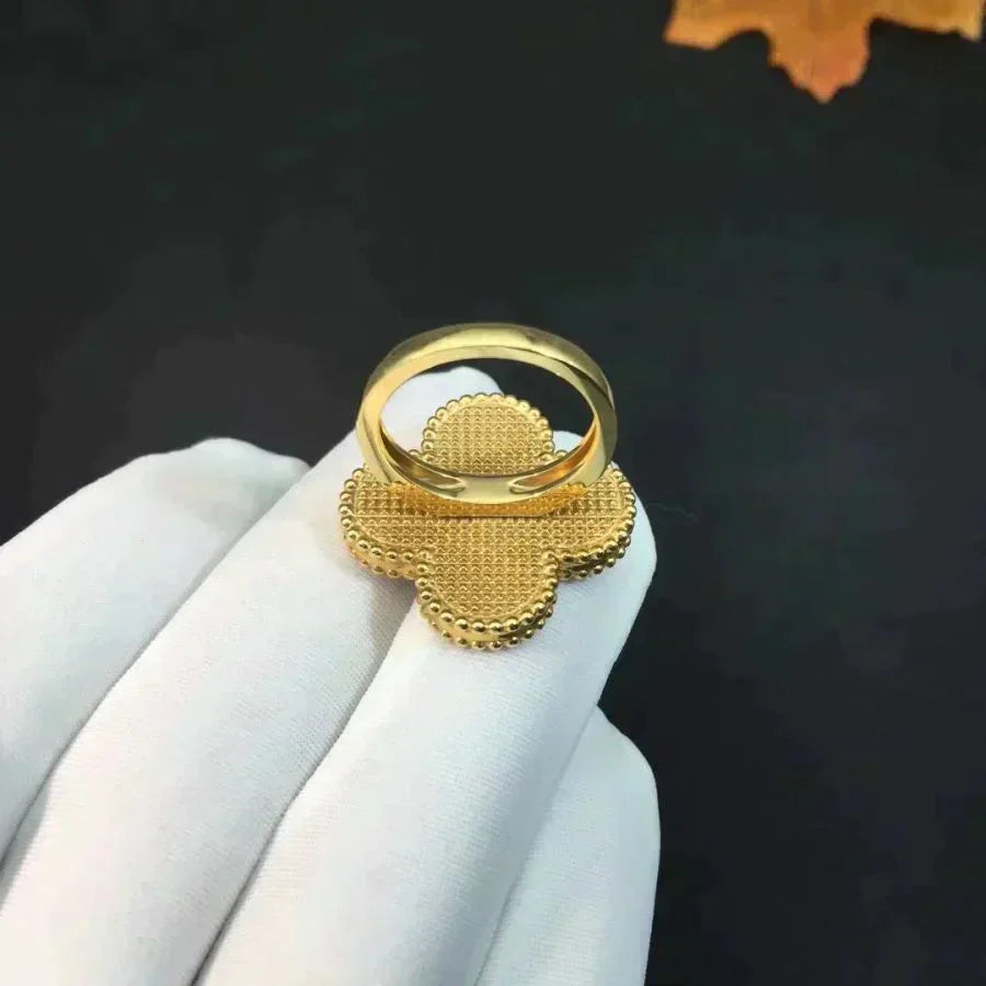 [Clover]CLOVER MALACHITE RING