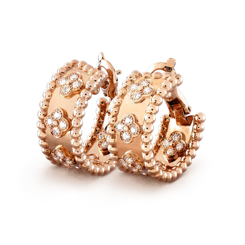 [Clover]PERLEE DIAMOND EARRINGS