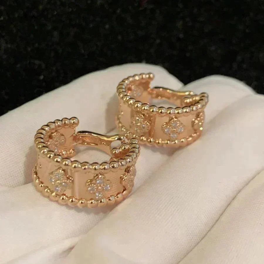 [Clover]PERLEE DIAMOND EARRINGS