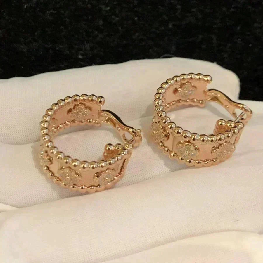 [Clover]PERLEE DIAMOND EARRINGS