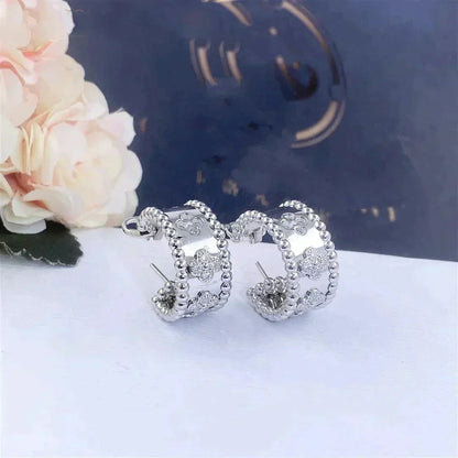 [Clover]PERLEE DIAMOND EARRINGS