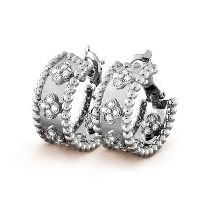 [Clover]PERLEE DIAMOND EARRINGS