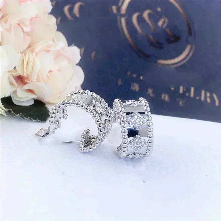 [Clover]PERLEE DIAMOND EARRINGS