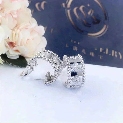 [Clover]PERLEE DIAMOND EARRINGS