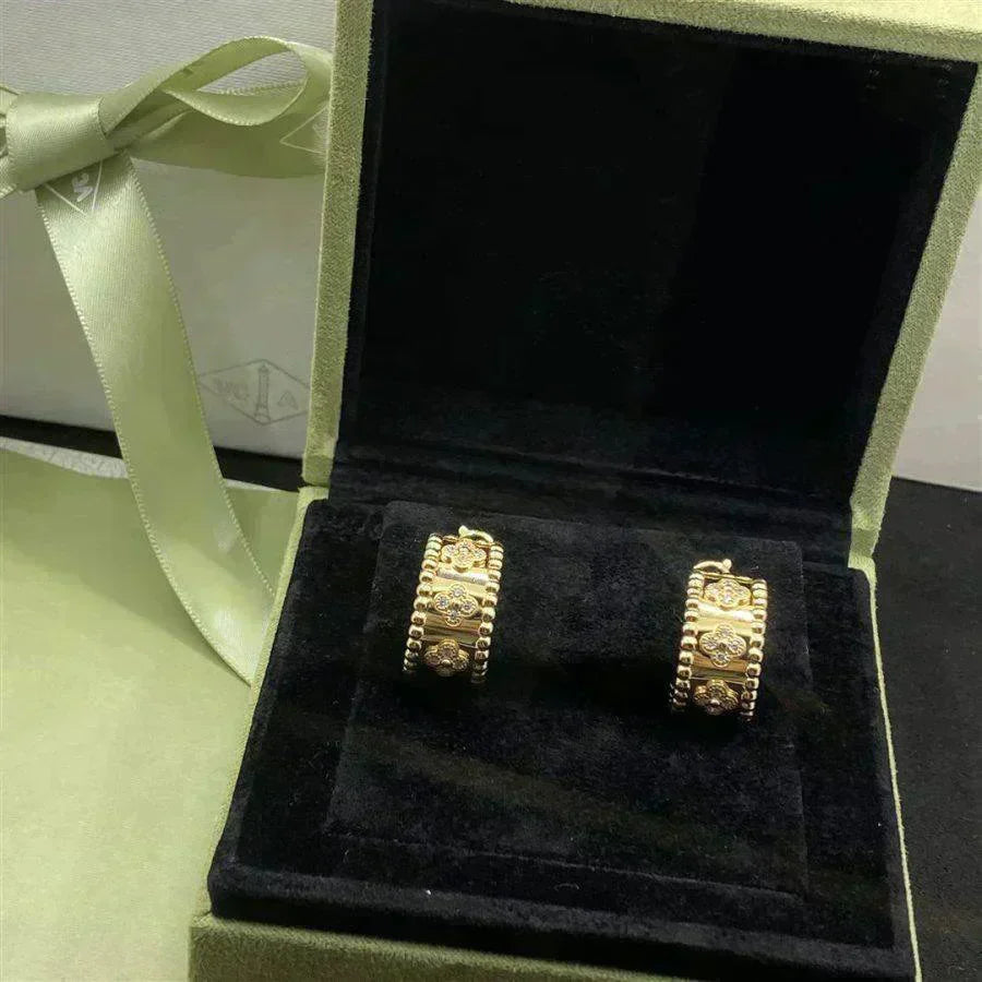 [Clover]PERLEE DIAMOND EARRINGS