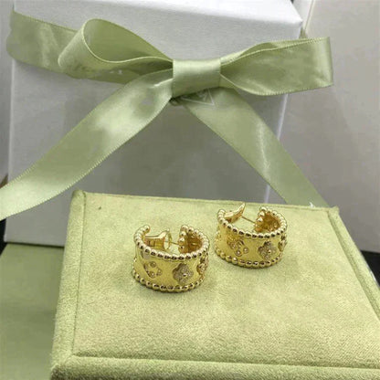 [Clover]PERLEE DIAMOND EARRINGS