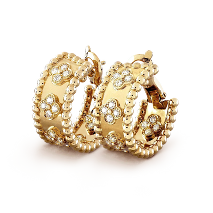 [Clover]PERLEE DIAMOND EARRINGS