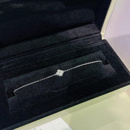 [Clover]CLOVER  SINGLE FLOWER BRACELET SILVER