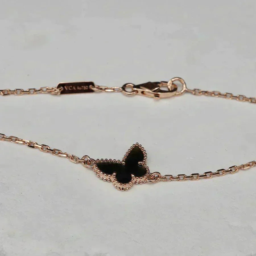 [Clover]BUTTERFLY ONYX  BUTTERFLY BRACELET