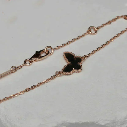 [Clover]BUTTERFLY ONYX  BUTTERFLY BRACELET