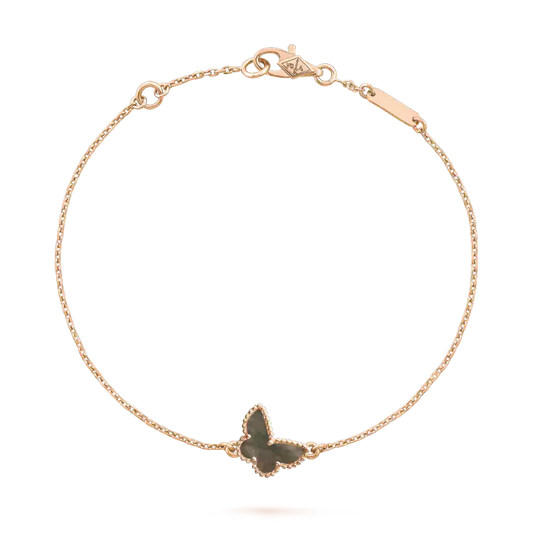 [Clover]BUTTERFLY ONYX  BUTTERFLY BRACELET