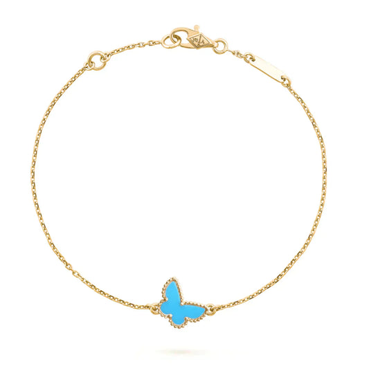 [Clover]BUTTERFLY TURQUOISE BUTTERFLY BRACELET