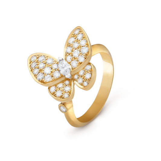 [Clover]BUTTERFLY DIAMOND RING