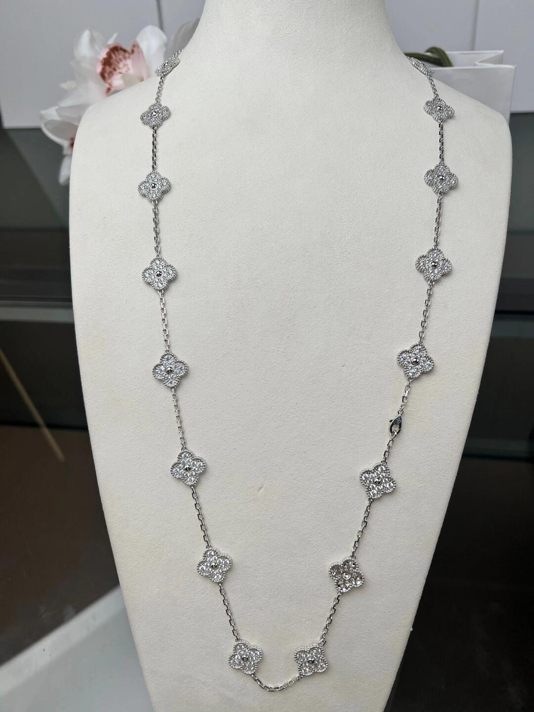 [Clover]CLOVER 20 MOTIFS DIAMOND SILVER