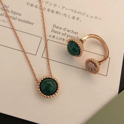 [Clover]PERLEE COULEURS DIAMOND ROSE GOLD BETWEEN THE FINGER RING