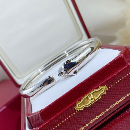 [Clover]PANTHERE SILVER OPEN BRACELET