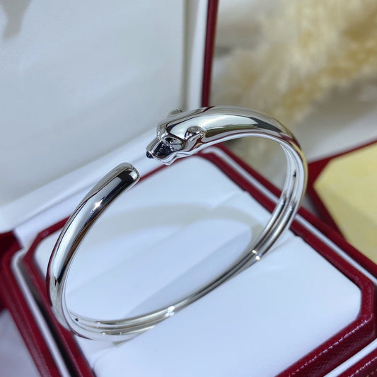 [Clover]PANTHERE SILVER OPEN BRACELET