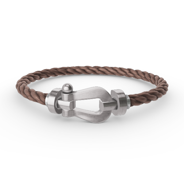 [Clover]FORCE LARGE HORSESHOE NO DIAMOND BRACELET SILVER
