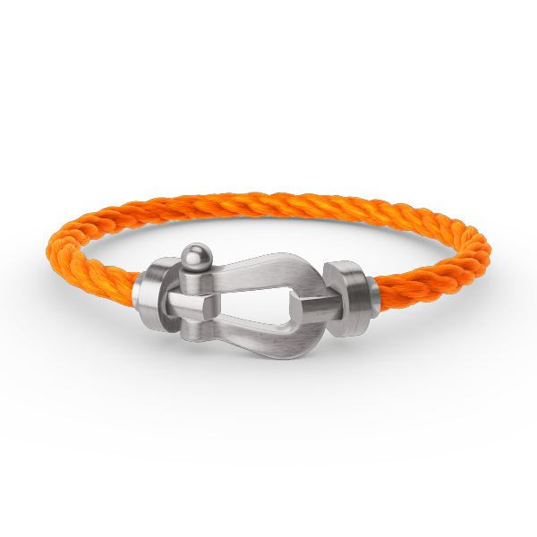 [Clover]FORCE LARGE HORSESHOE NO DIAMOND BRACELET SILVER