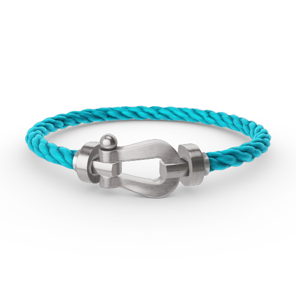 [Clover]FORCE LARGE HORSESHOE NO DIAMOND BRACELET SILVER