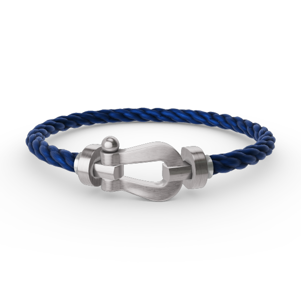 [Clover]FORCE LARGE HORSESHOE NO DIAMOND BRACELET SILVER