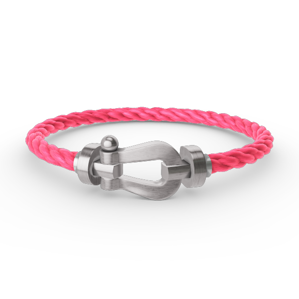 [Clover]FORCE LARGE HORSESHOE NO DIAMOND BRACELET SILVER
