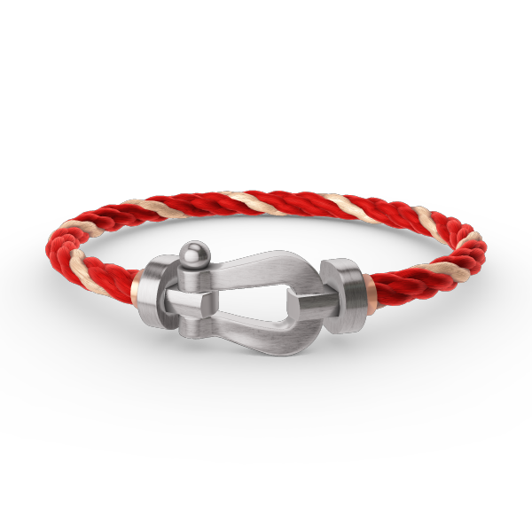 [Clover]FORCE LARGE HORSESHOE NO DIAMOND BRACELET SILVER