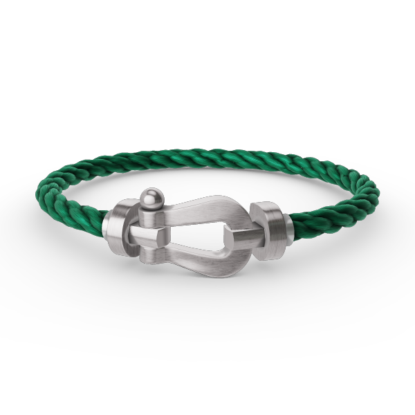 [Clover]FORCE LARGE HORSESHOE NO DIAMOND BRACELET SILVER