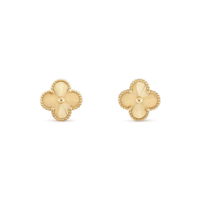 [Clover]CLOVER MEDIUM 1 MOTIFS LASER EARRINGS